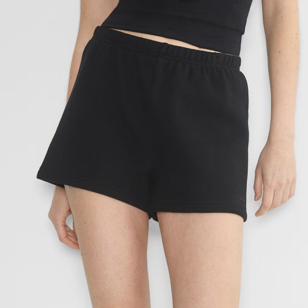 Aritzia Cozy Sweatfleece Perfect Hi-rise Mini Short